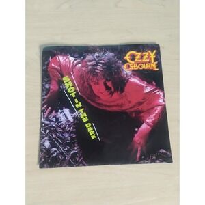 OZZY OSBOURNE: shot in the dark CBS ASSOCIATED 7" Single 45 RPM Rare Vintage Hot